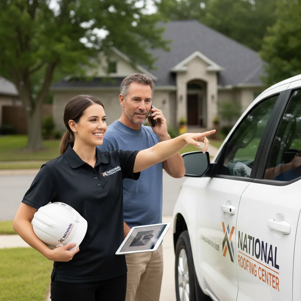 National Roofing Center customer support in Sandyville